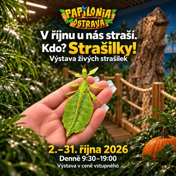 Výstava strašilek - Papilonia Ostrava